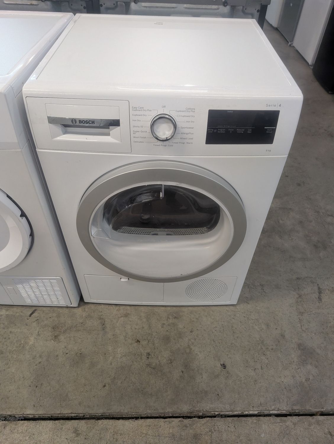 Bosch WTN83200 8kg Condenser Dryer White