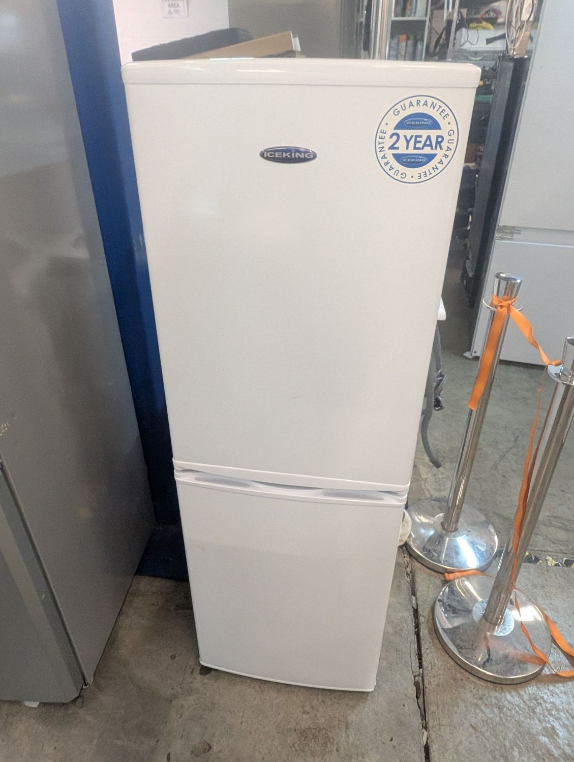 Ice King IK8951-1W.E Fridge Freezer  H144cm W48cm D50.5cm White