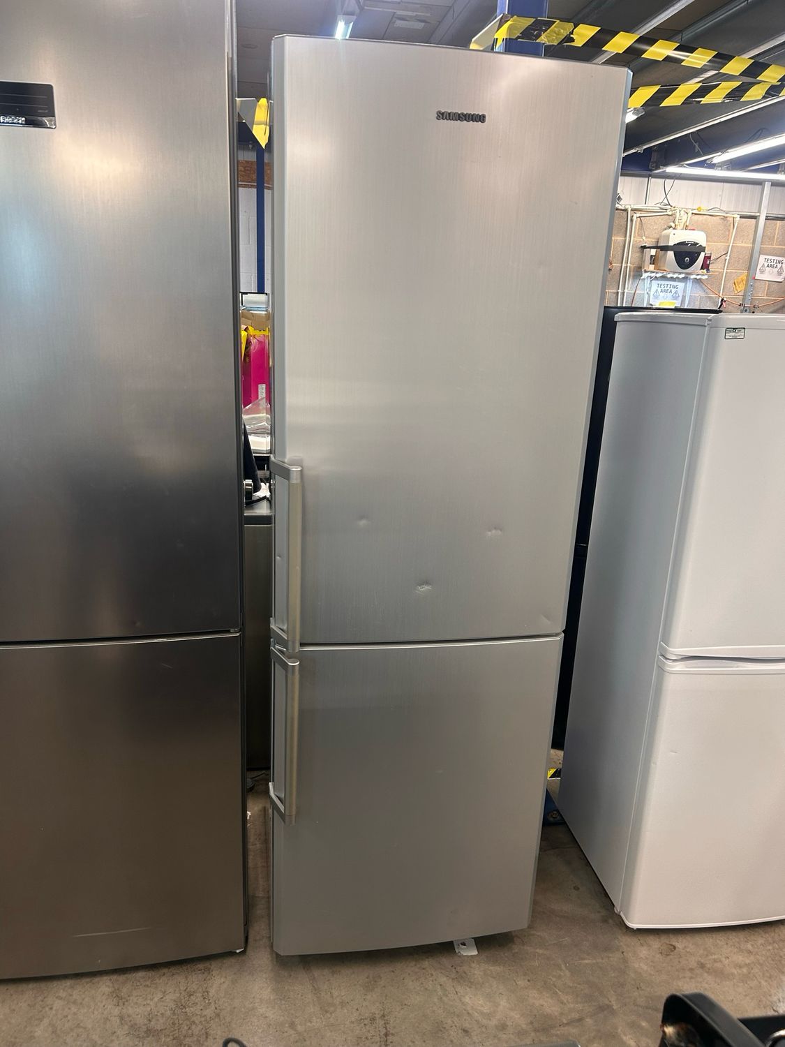 Samsung RL38SCPS Fridge Freezer Silver W60cm H182cm