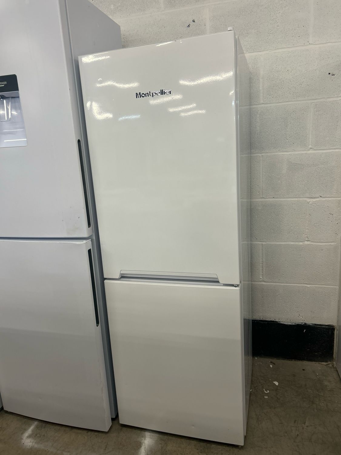 Montpellier MS155W Fridge Freezer H152cm W54cm D57cm White