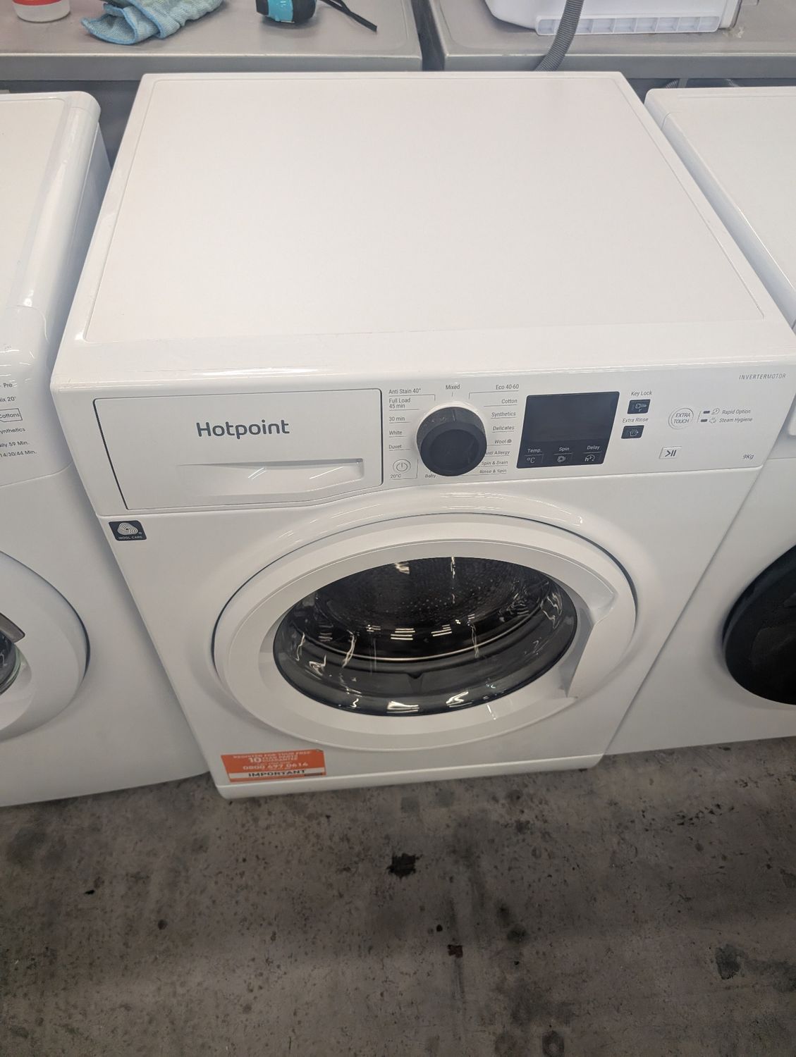 Hotpoint NSWF 946 W UK 9kg 1400rpm Washing Machine White