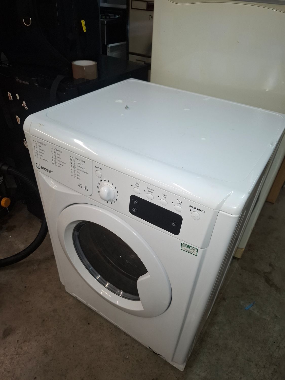 Indesit IWDD75145SUKN 7KG+5KG 1400rpm Washer Dryer Silver