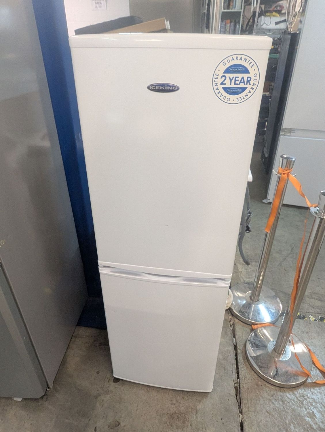 Ice King IK8951-1W.E Fridge Freezer  H144cm W48cm D50.5cm White