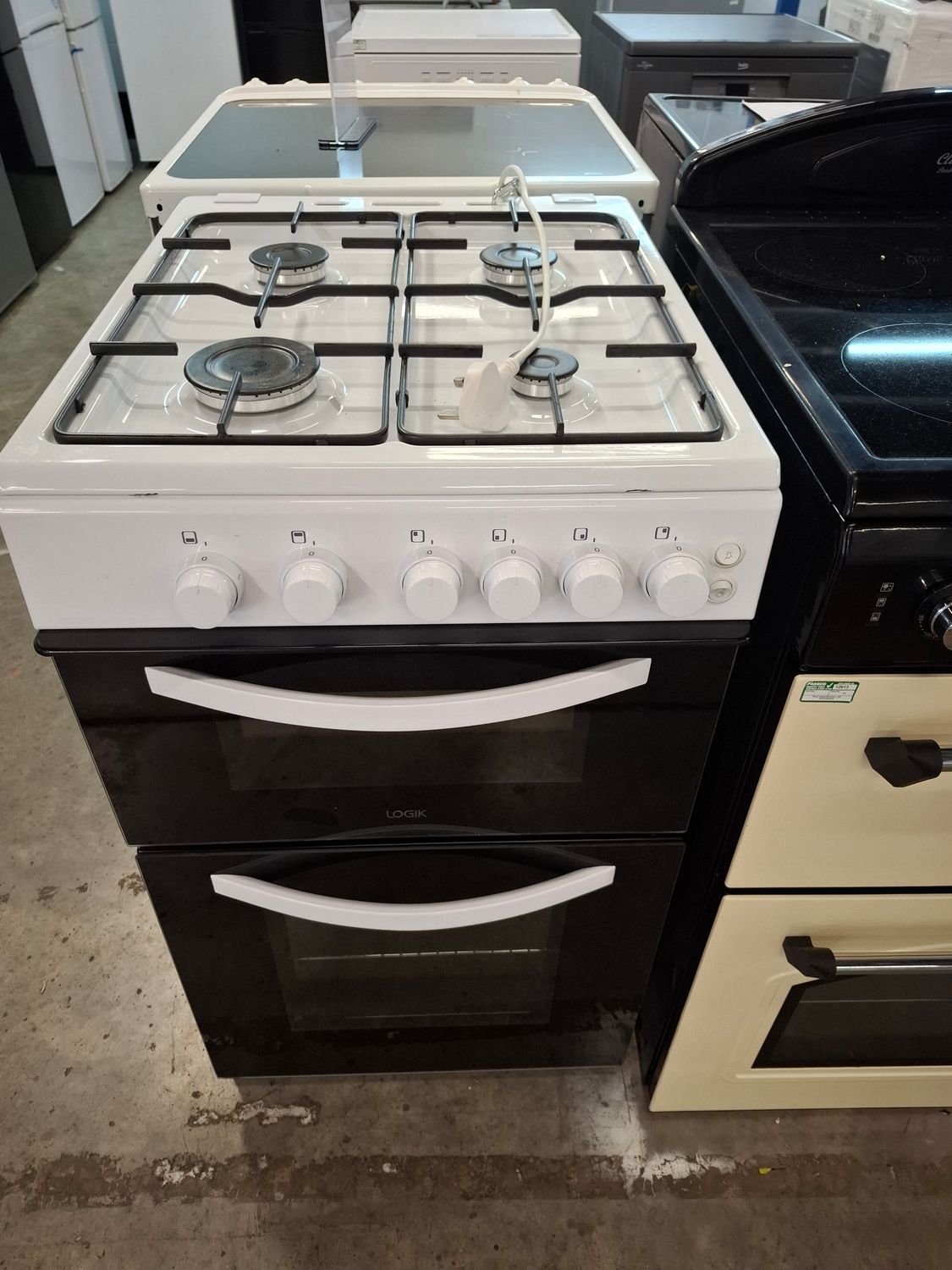 Logik LFTG50W16 50cm Gas Cooker White 