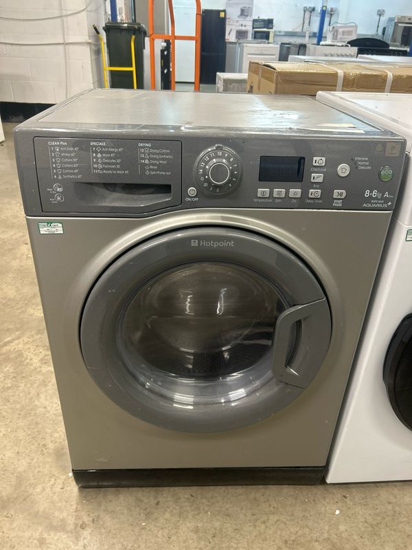 Hotpoint WDPG8640 8Kg / 6Kg Washer Dryer Grey