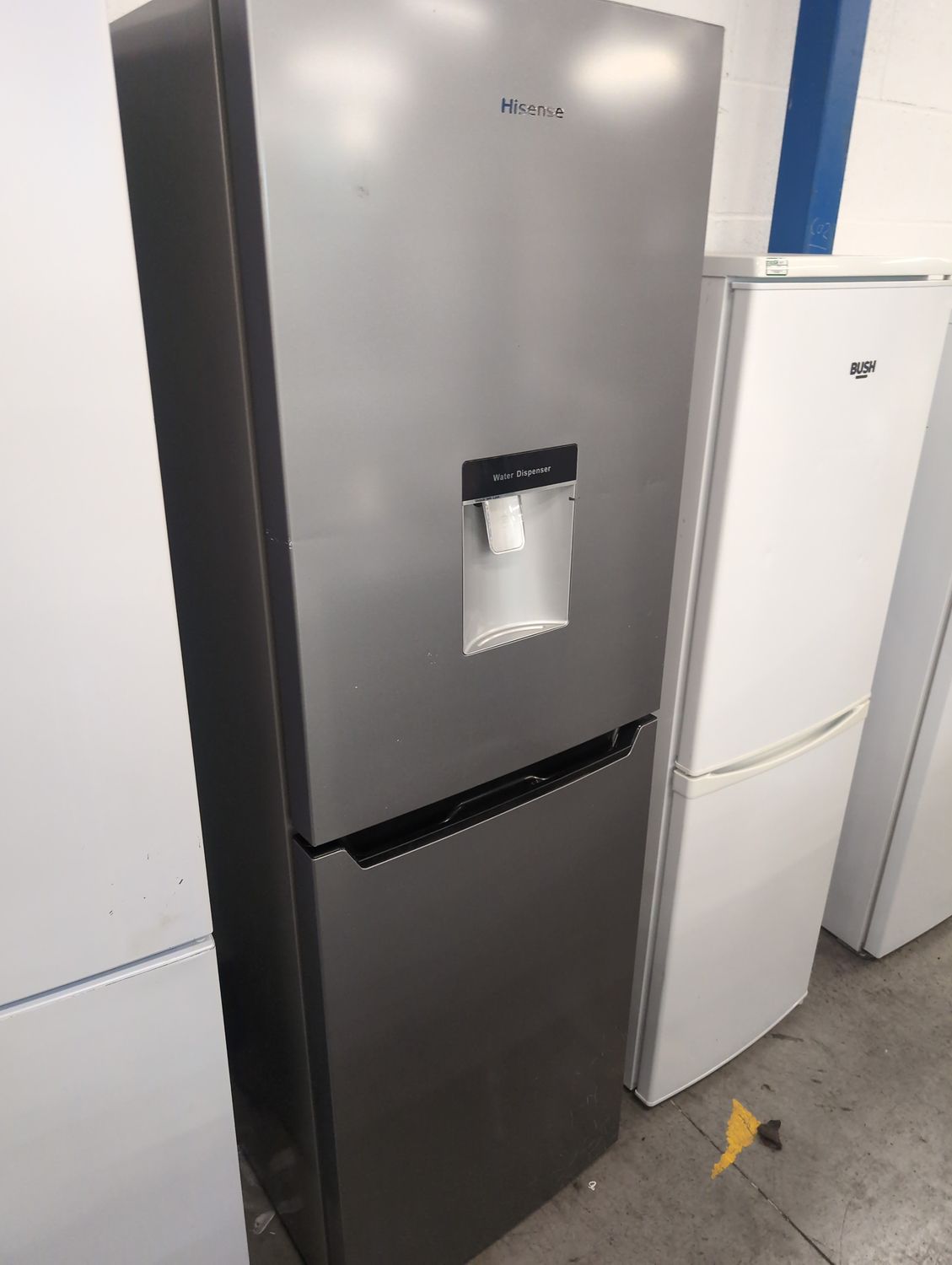 Hisesnse RB320D4WG1 Fridge Freezer - Silver - H174cm W55cm
