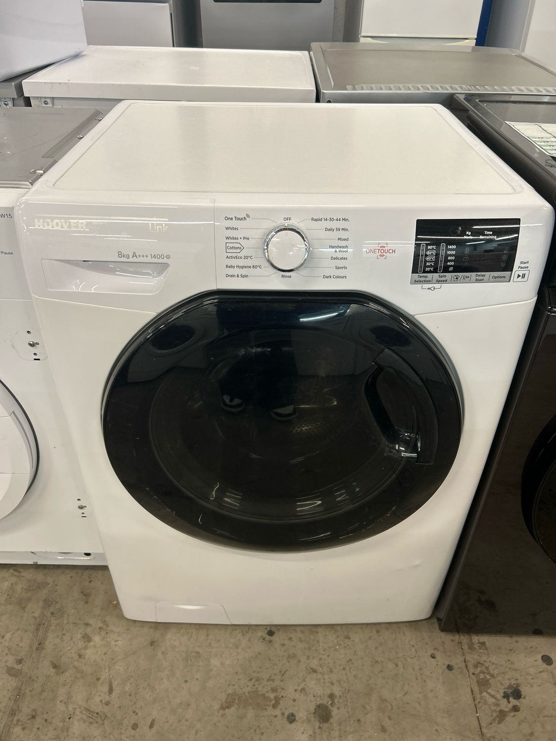 Hoover 8KG 1400rpm Washing Machine White