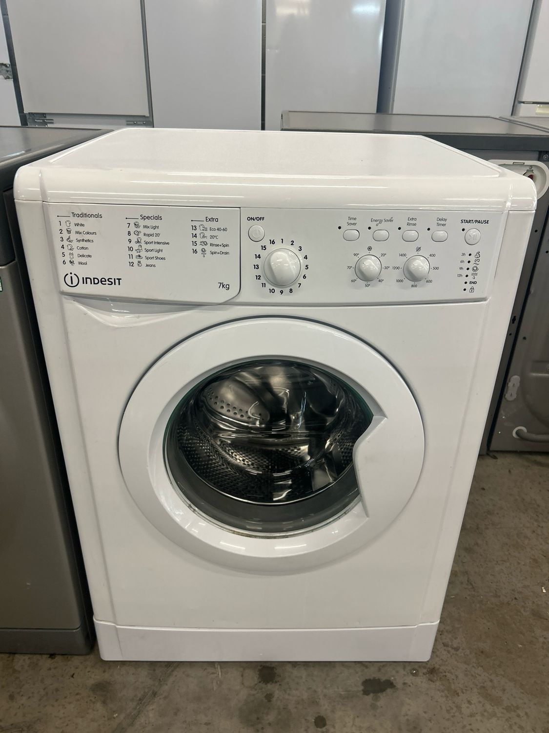 Indesit IWC81483W 8kg 1400rpm Washing Machine White
