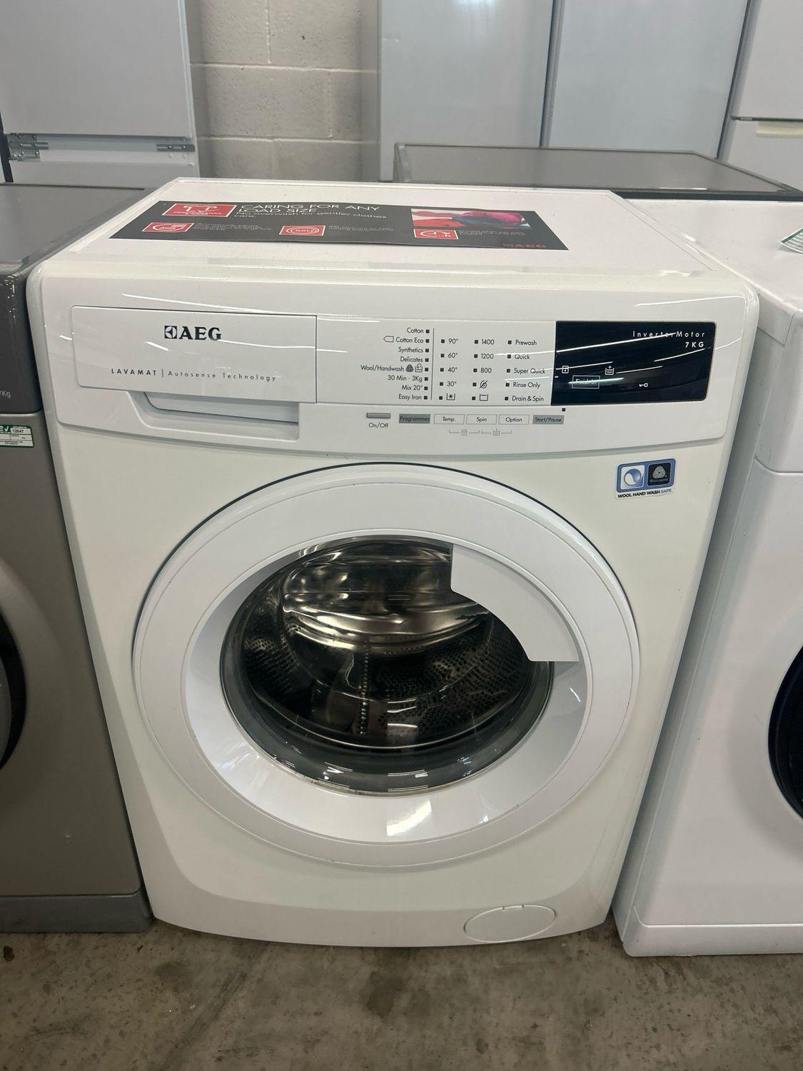 AEG L69470FL 7kg 1400rpm Washing Machine White