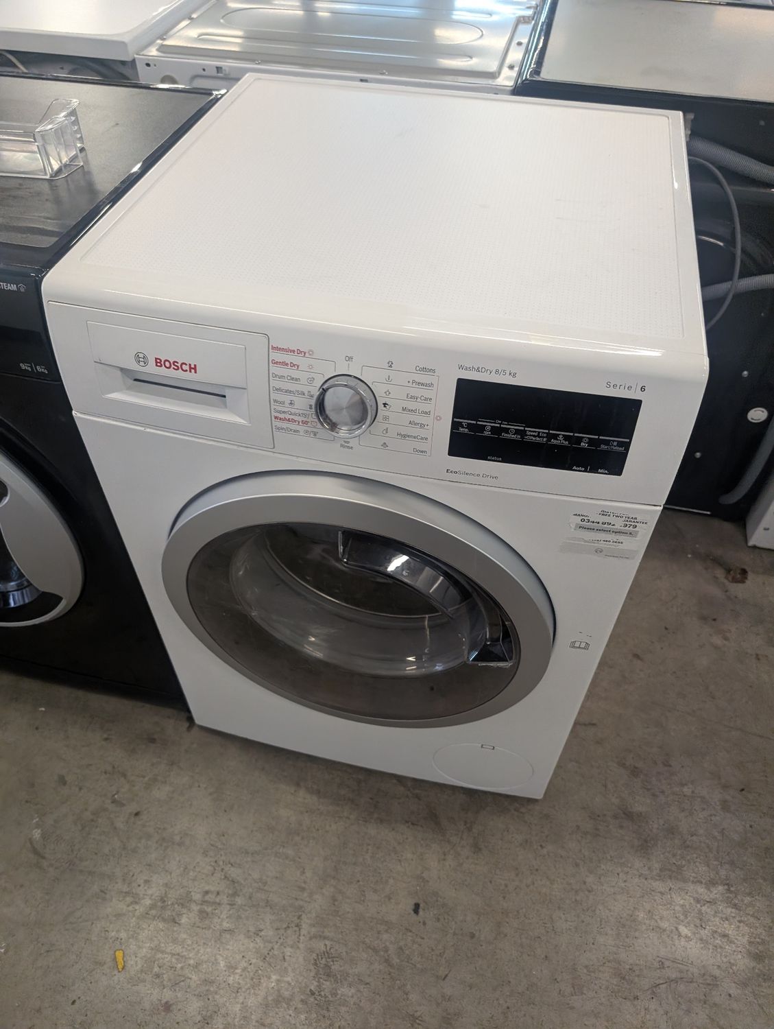 Bosch WVG30461GB 8KG/5KG 1500rpm Washer Dryer White