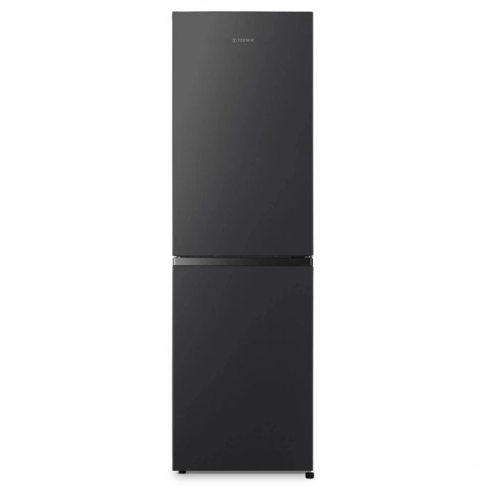 #Teknix FFPH1825PB/E Fridge Freezer Frost Free Black Brand New H182.5cm W55cm D56.2cm