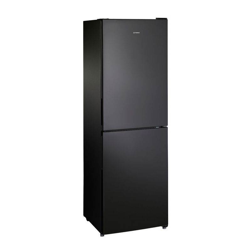 #Teknix FF1860B/E Fridge Freezer Frost Free Black H185cm W59.5cm D60cm
