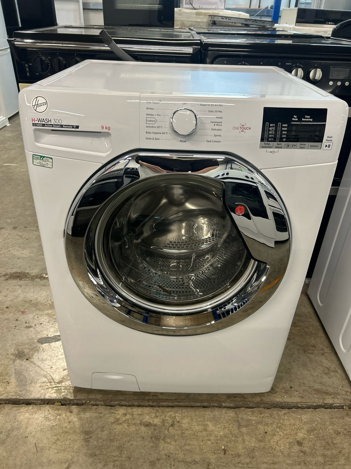 Hoover 9KG 1400rpm Washing Machine White
