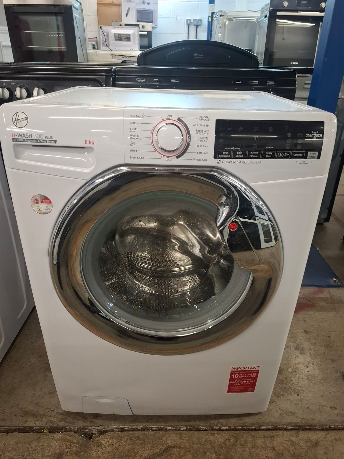 Hoover H3WS68TAMC 8kg 1600rpm Washing Machine White