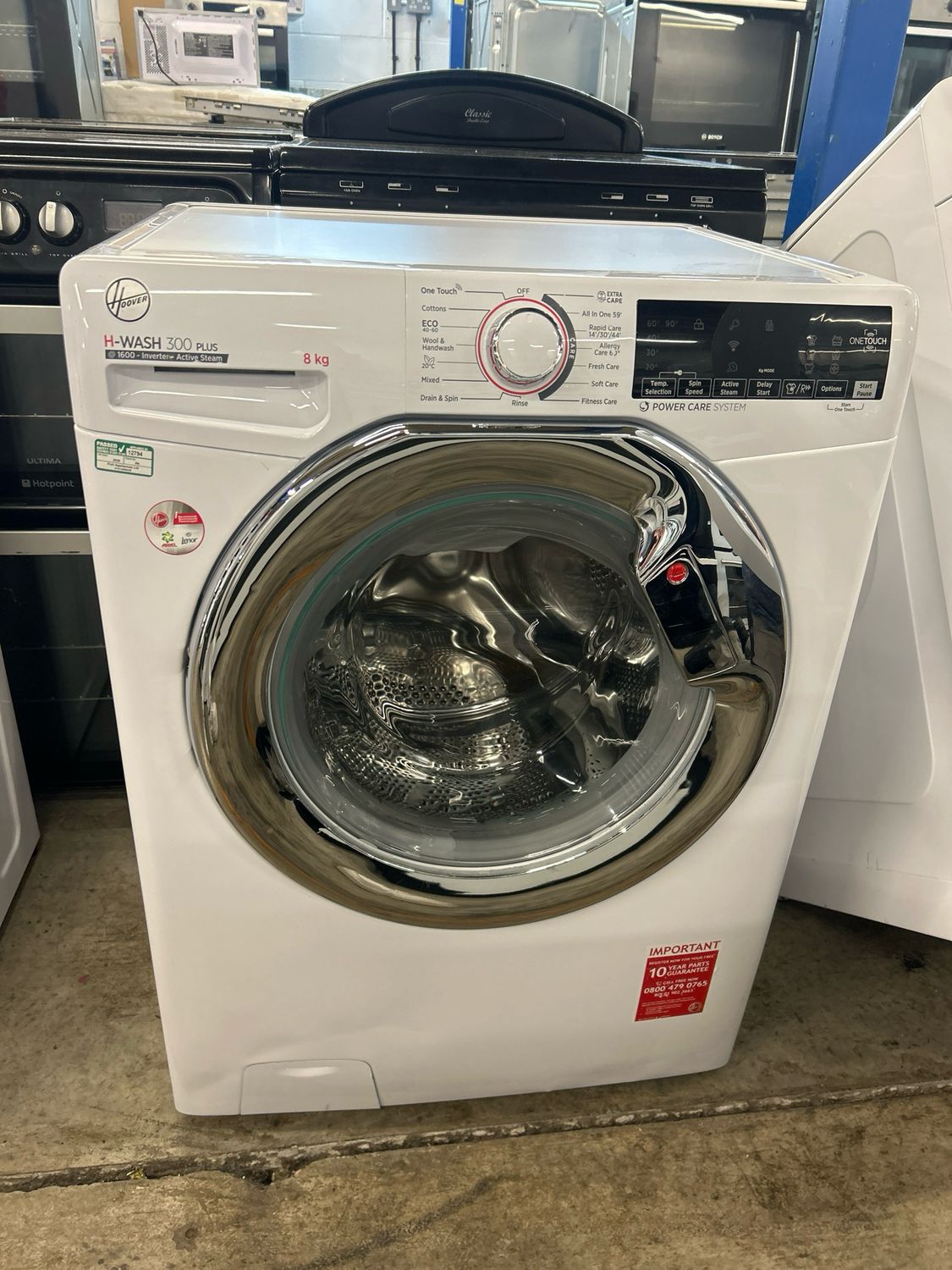 Hoover H3WS68TAMC 8kg 1600rpm Washing Machine White