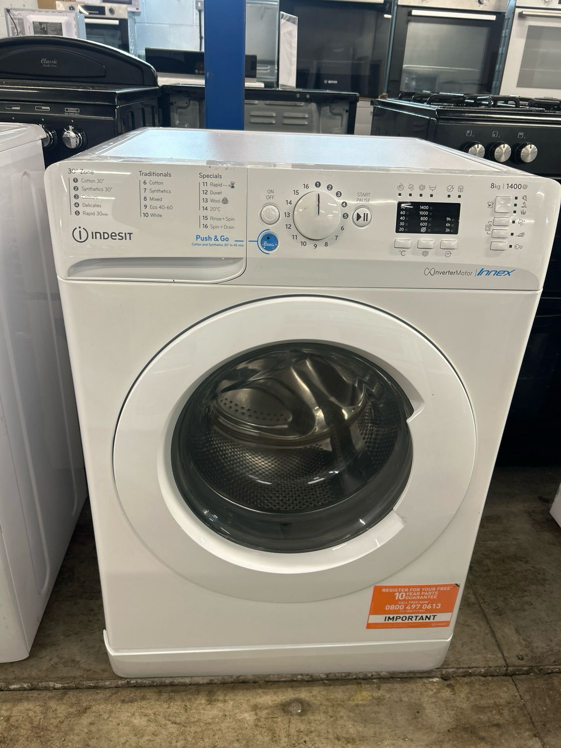 Indesit Innex 8kg 1400rpm Washing Machine