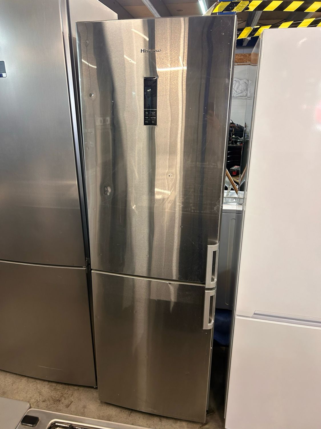 Hisense RB403N4ZS2 Fridge Freezer H186cm W59cm Silver
