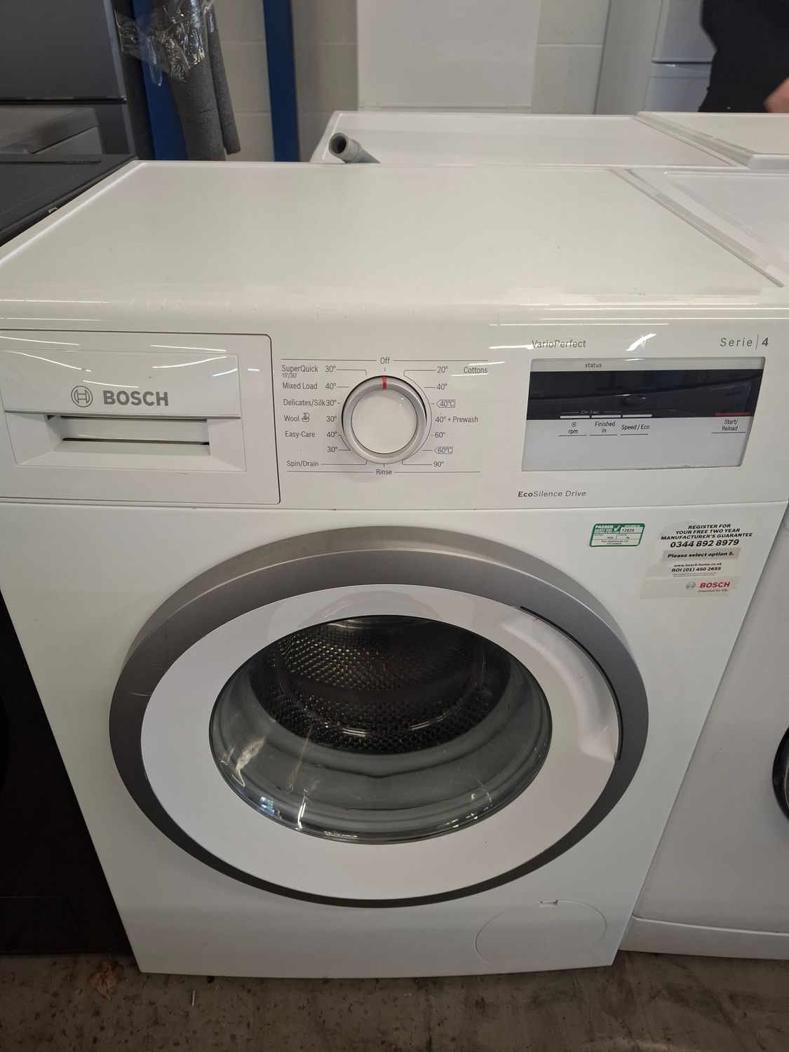 Bosch WAN28050GB/14 7kg 1400rpm Washing Machine White