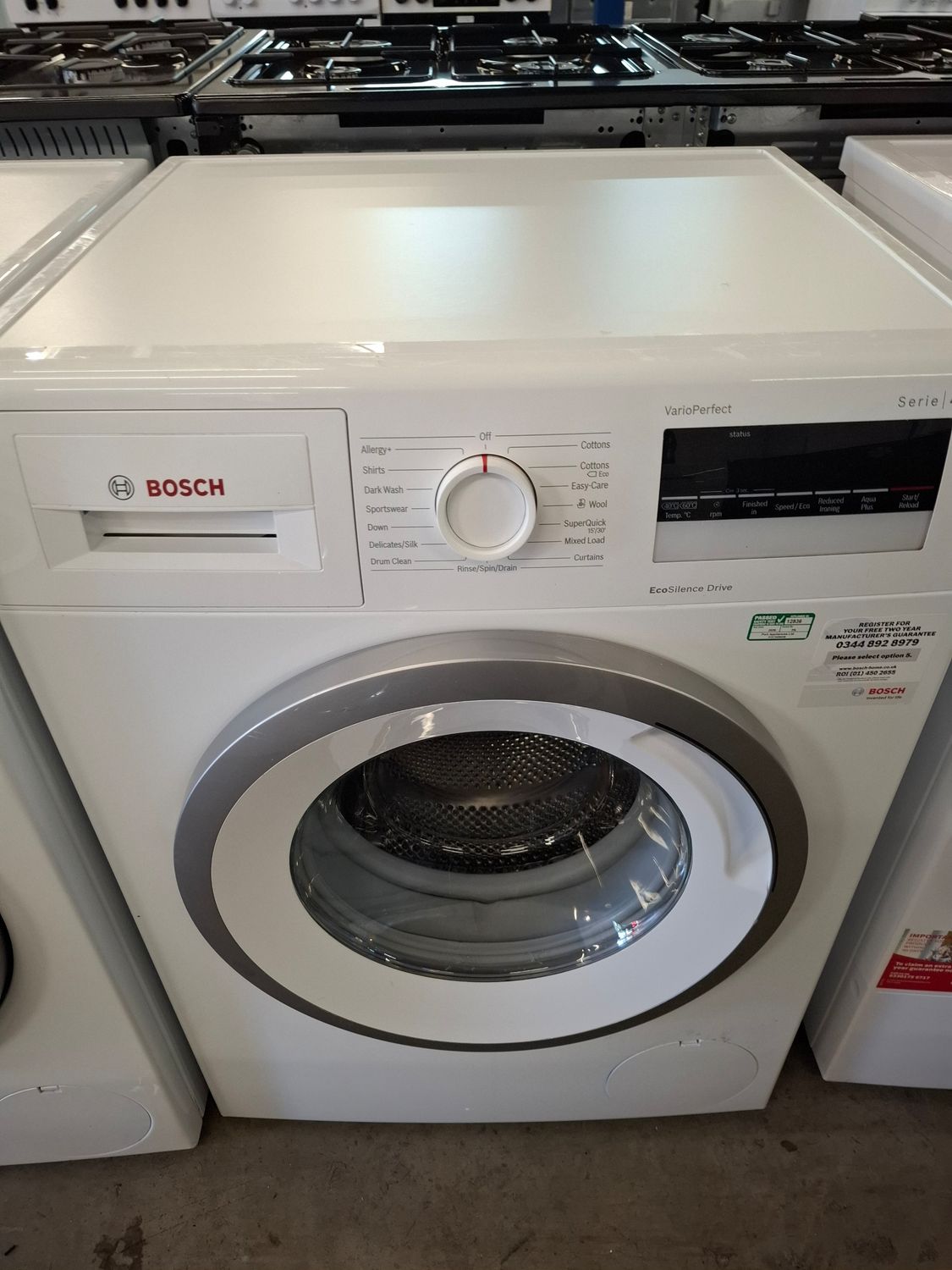 Bosch Serie 4 WAN28280GB 8kg 1400rpm Washing Machine White