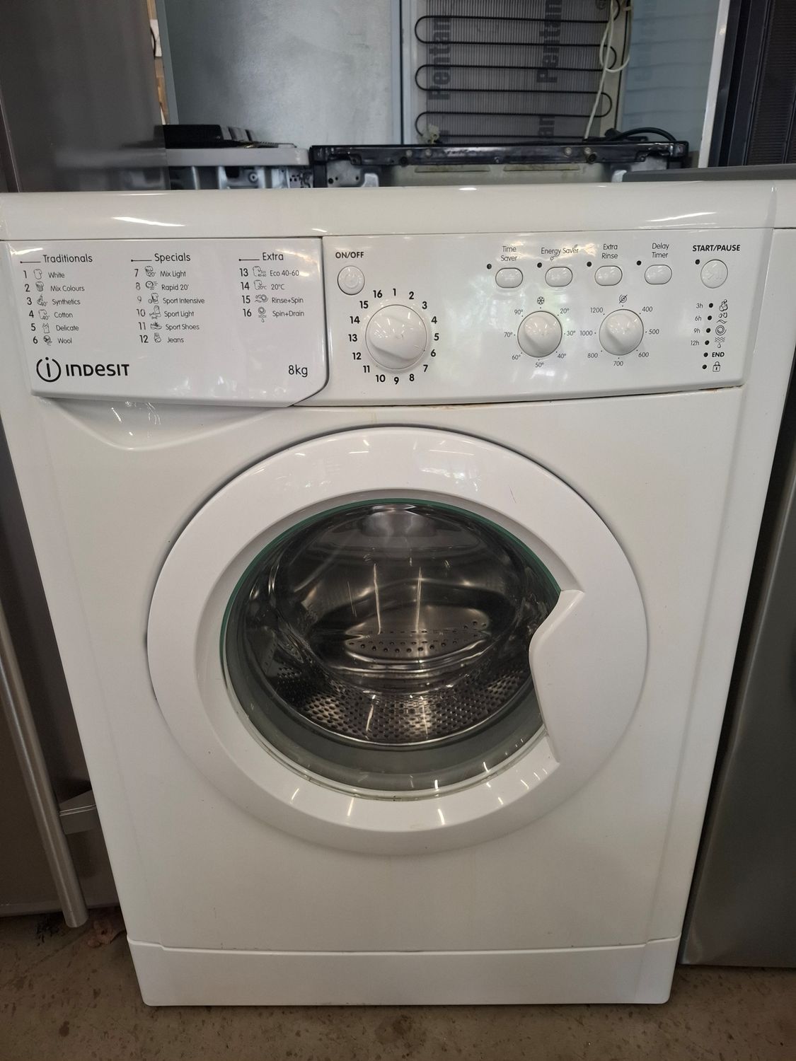 Indesit IWSC61251 ECO 6KG 1200rpm Slim Depth Washing Machine White