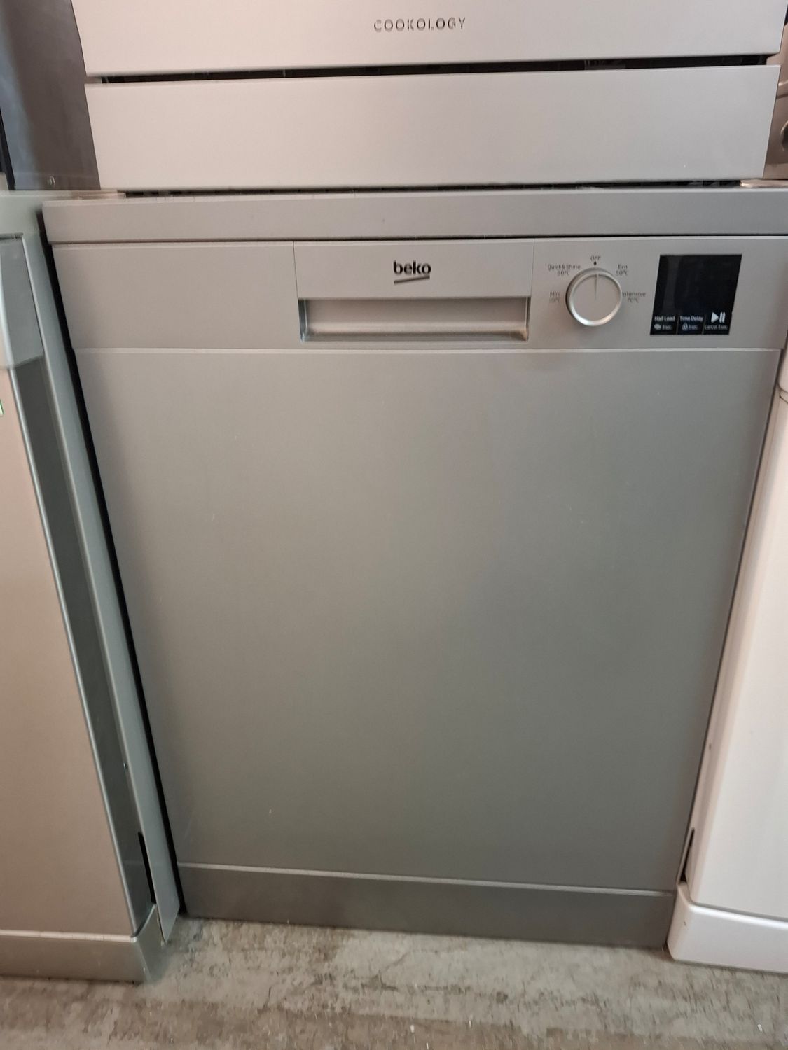 Beko DVN04X20S 60cm Freestanding Full Size Dishwasher Graphite Grey