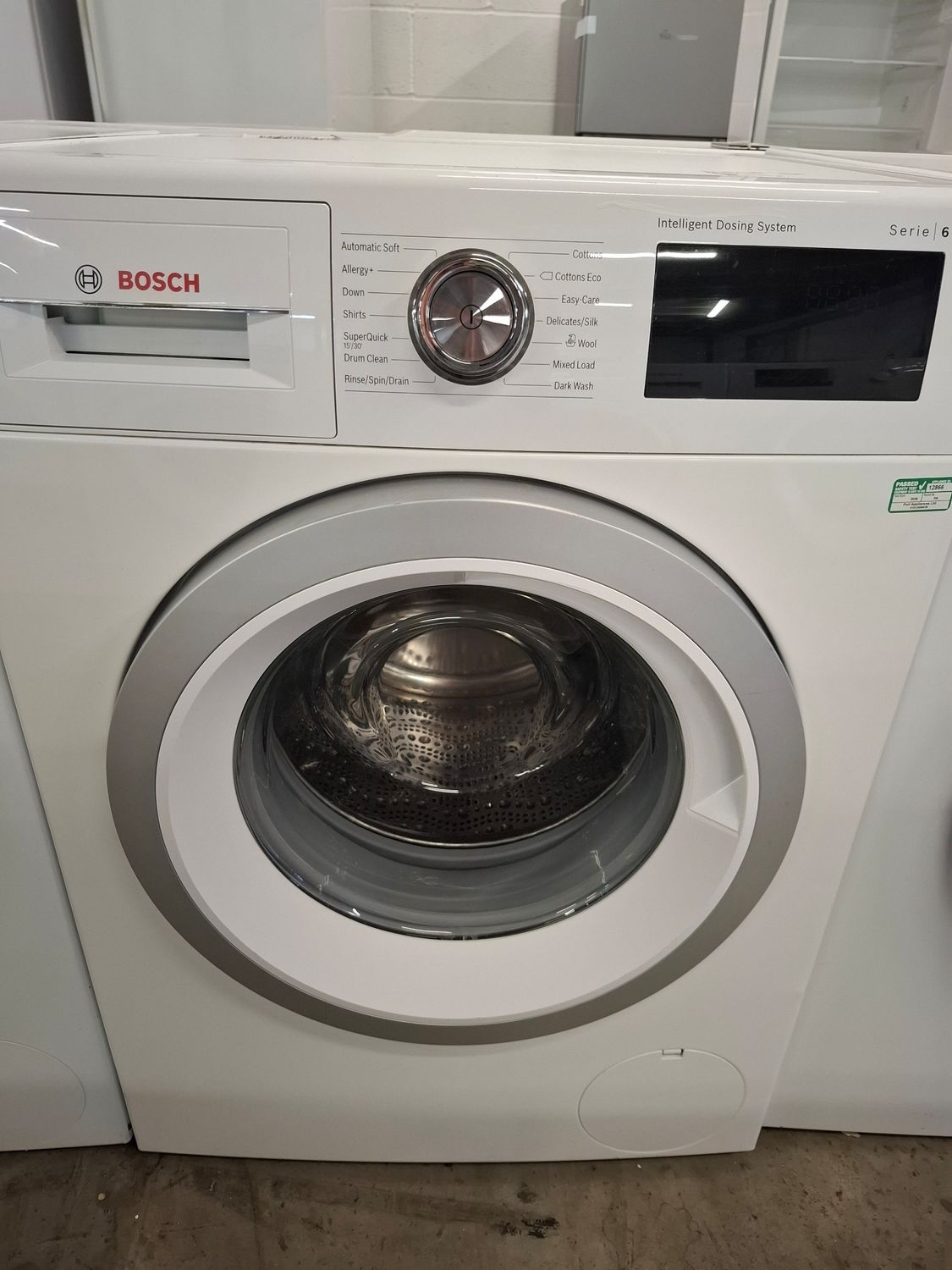 Bosch Serie 6 WAT28661GB/34 8kg 1400rpm i-Dos AutoDosing Washing Machine White