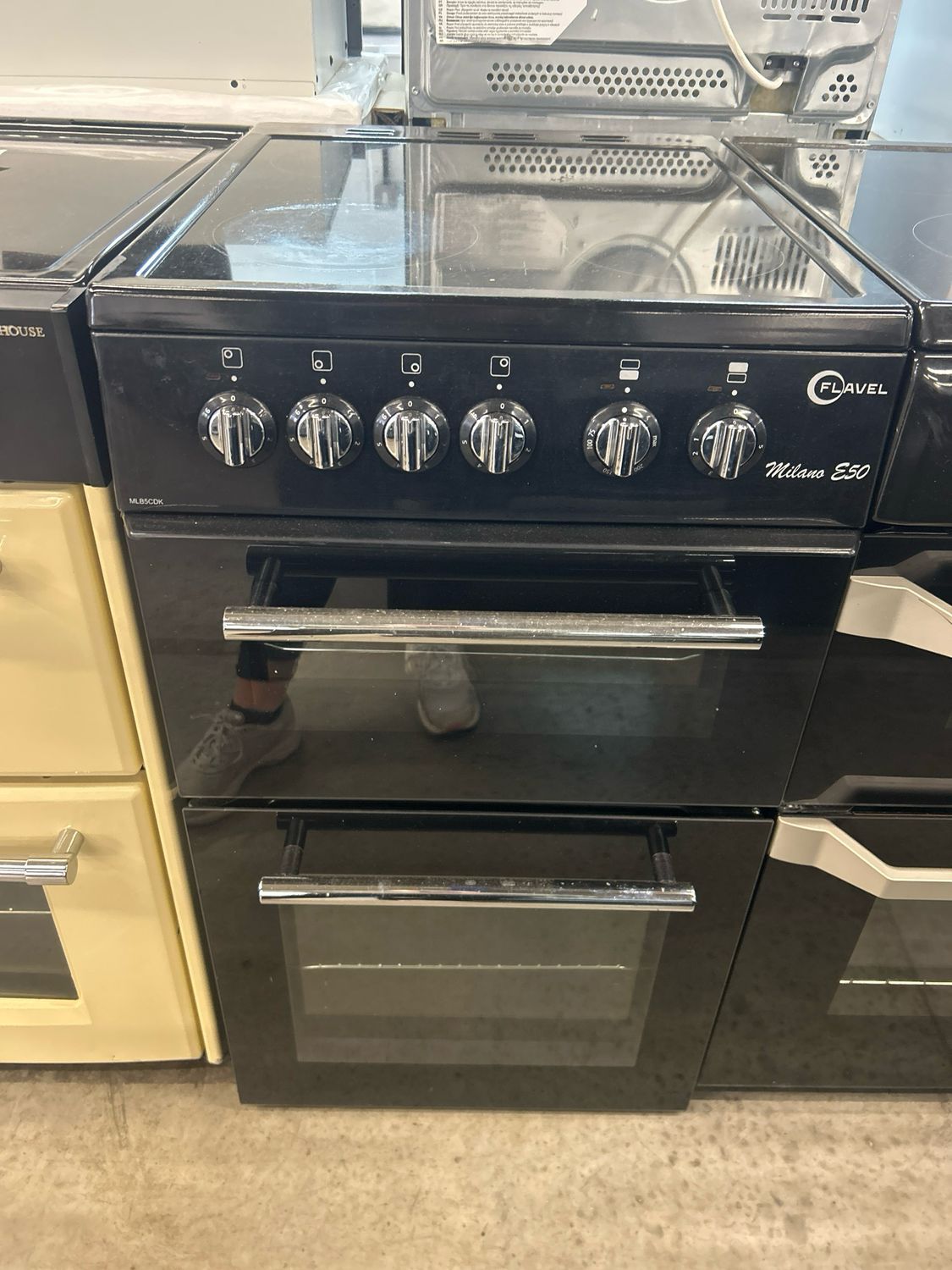 Flavel MLB5CDK 50cm Electric Cooker Black