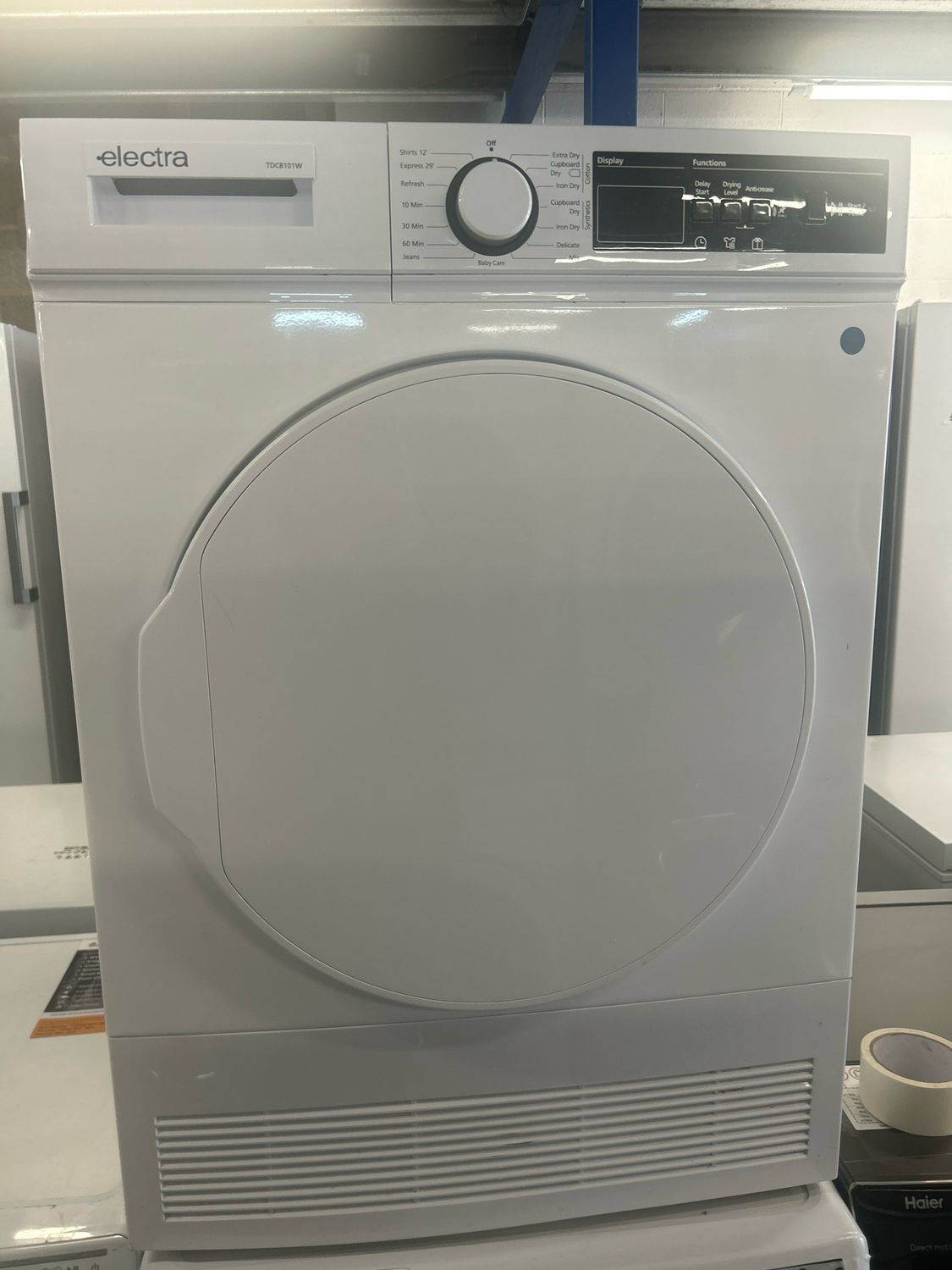 Electra TDC8101W 8Kg Condenser Dryer Silver