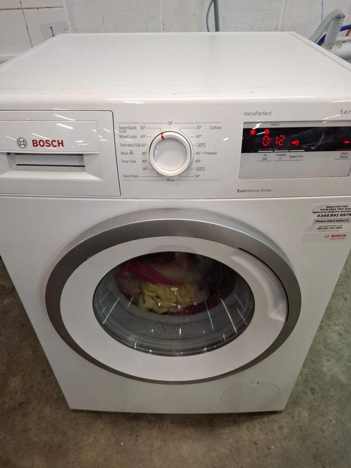 Bosch WAN28080GB 7kg 1400rpm Washing Machine White