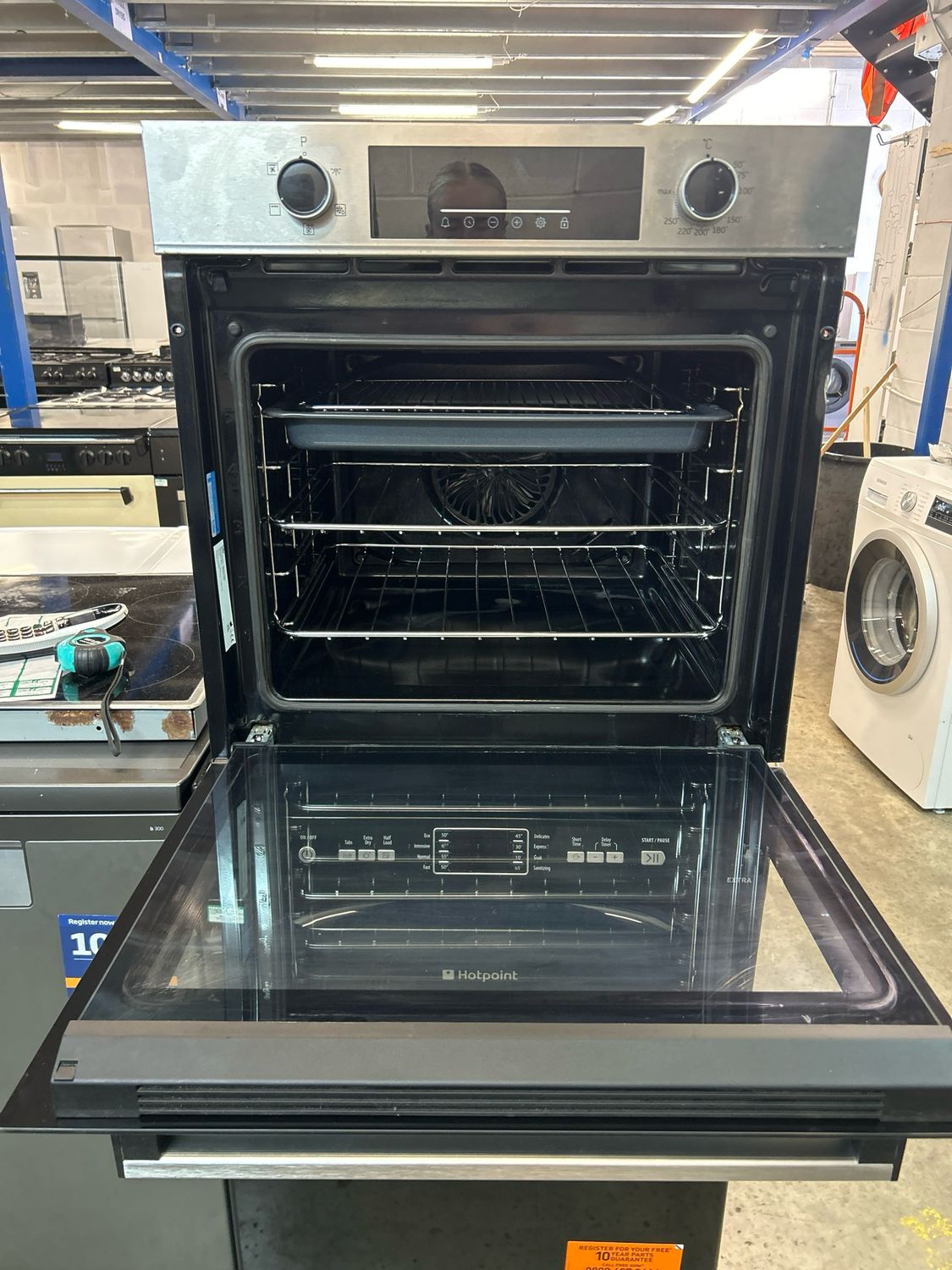 Beko BBRIF22300X Single Built in Oven 60cm Black/Stainless Steel