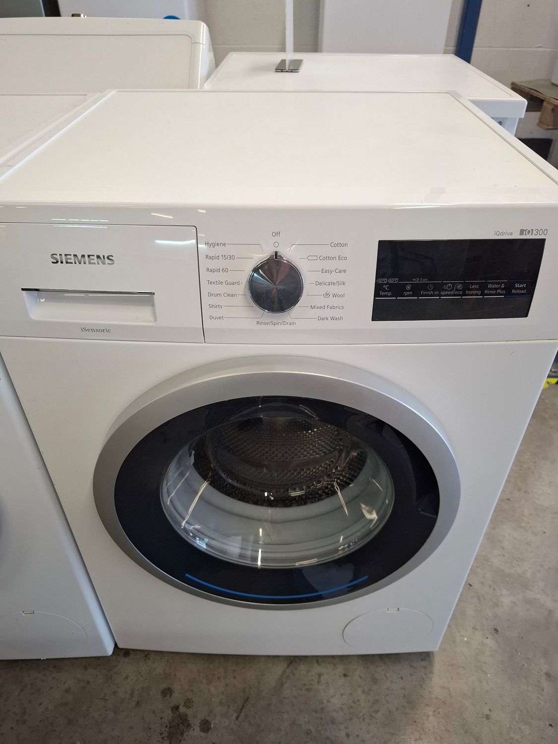 Siemens WM12N201GB iQ300 8KG 1200rpm Washing Machine White