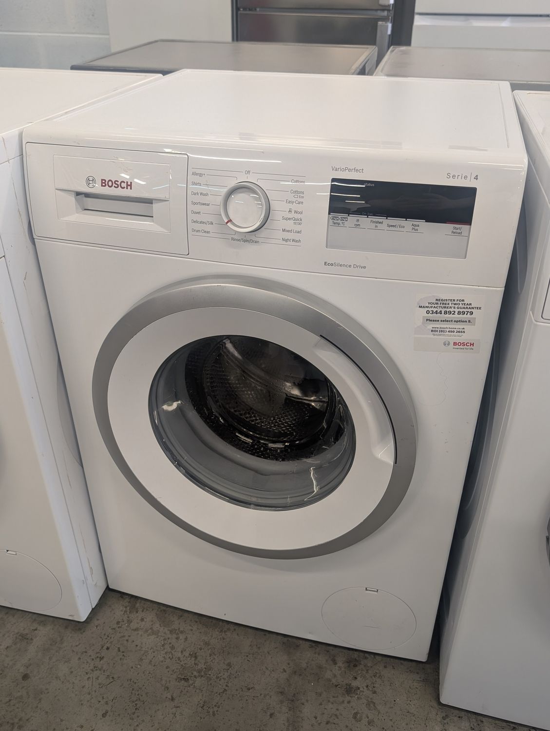 Bosch Serie 4 WAN24100GB 8kg 1400rpm Washing Machine White