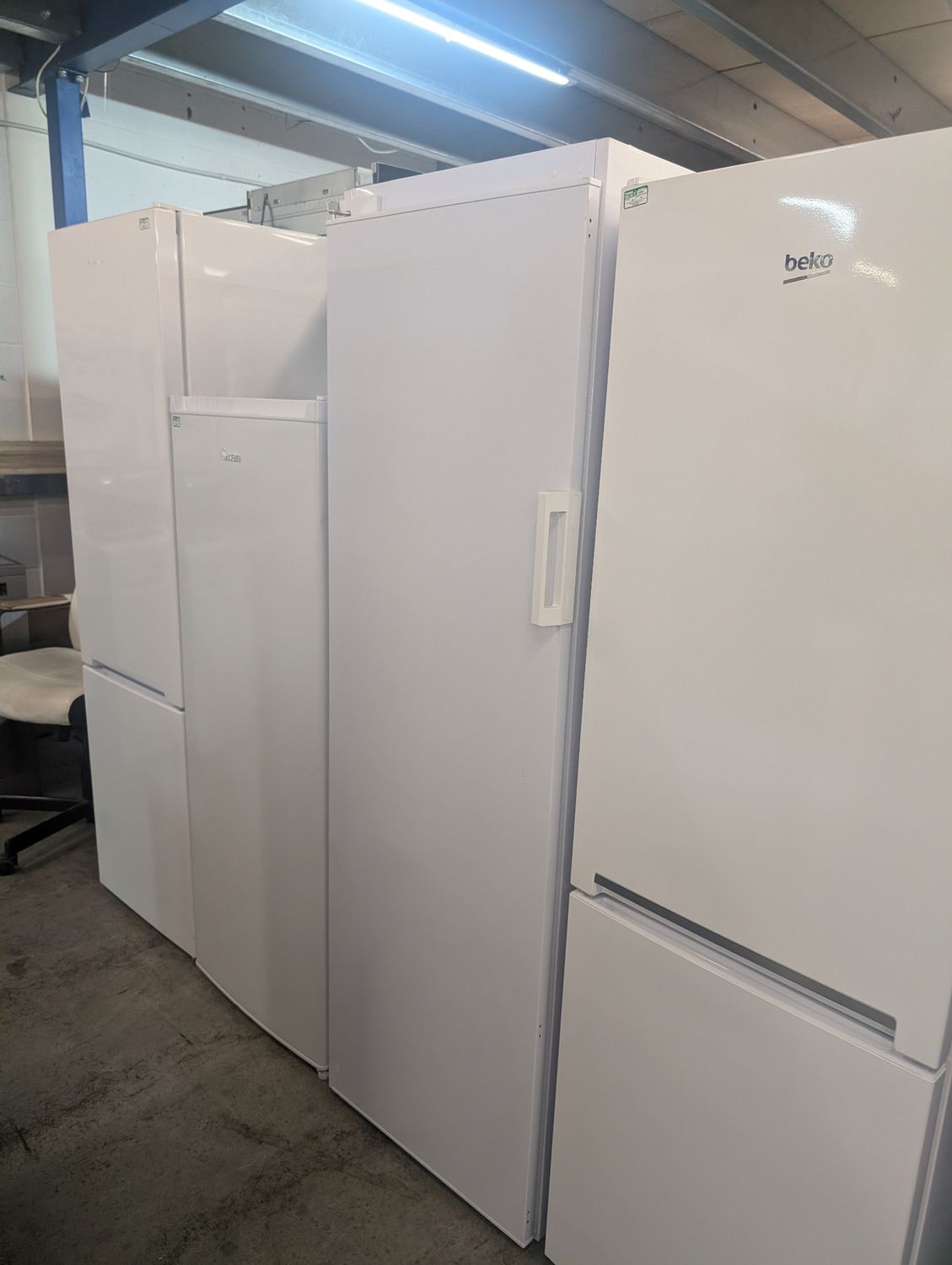 Iberna IBFLO 3550/1 Tall Fridge White H177cm W54cm D48cm