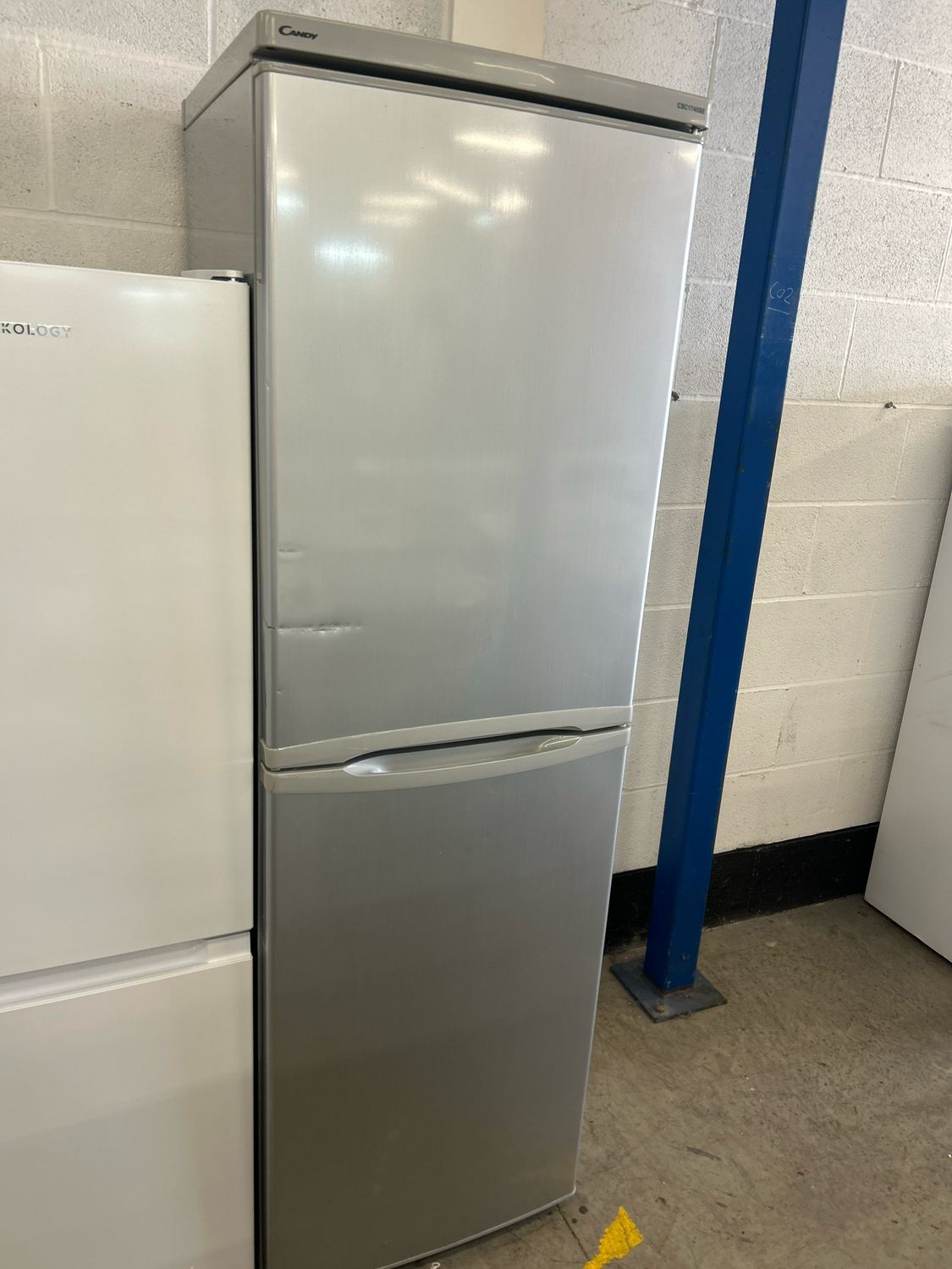 Candy CSC1365 Fridge Freezer H1365 W55 Black