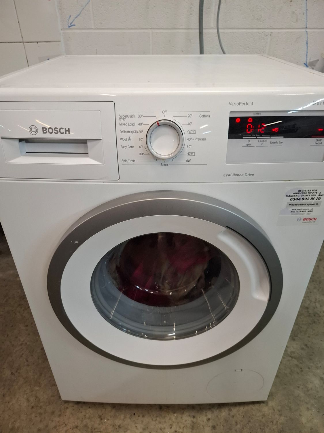 Bosch WAN28050GB/14 7kg 1400rpm Washing Machine White