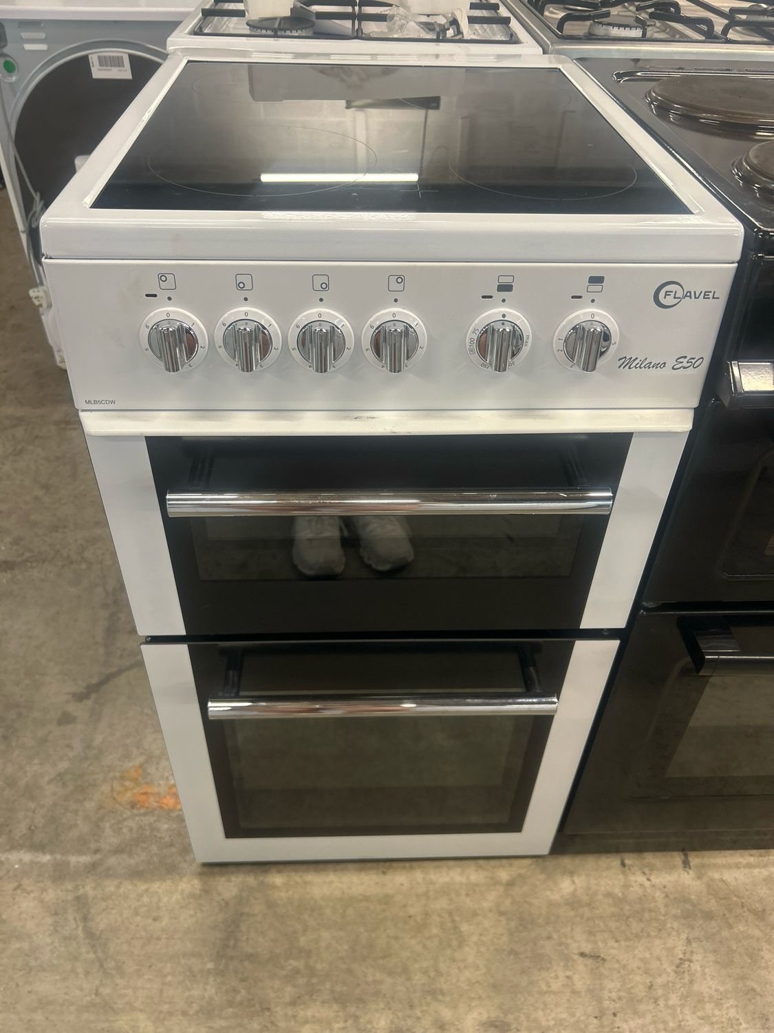 Flavel MLB5CDW 50cm Electric Cooker White
