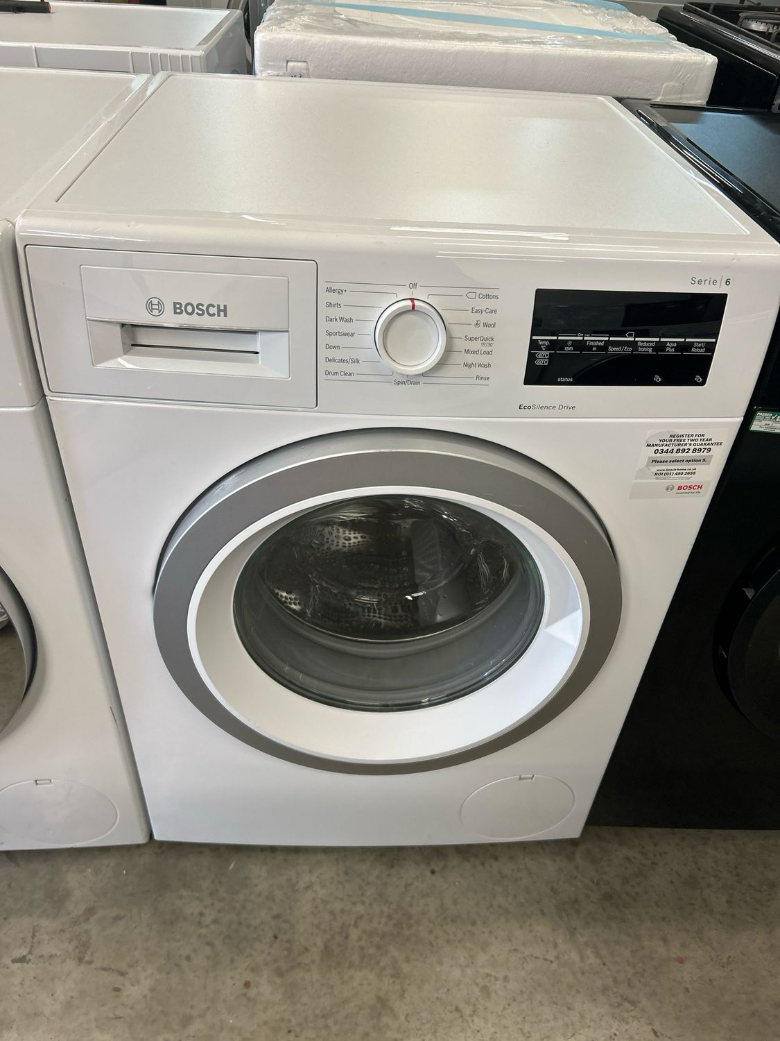Bosch Series 6 WAU28T64GB/15 9kg 1400rpm Washing Machine White
