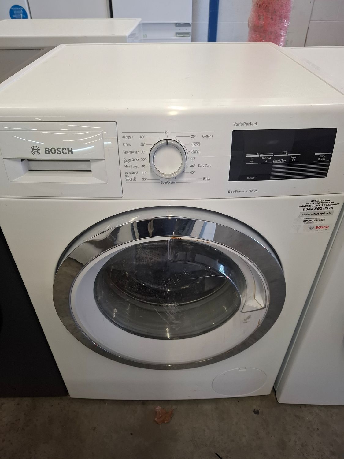 Bosch WAT28371GB/34 8kg 1400rpm Washing Machine White