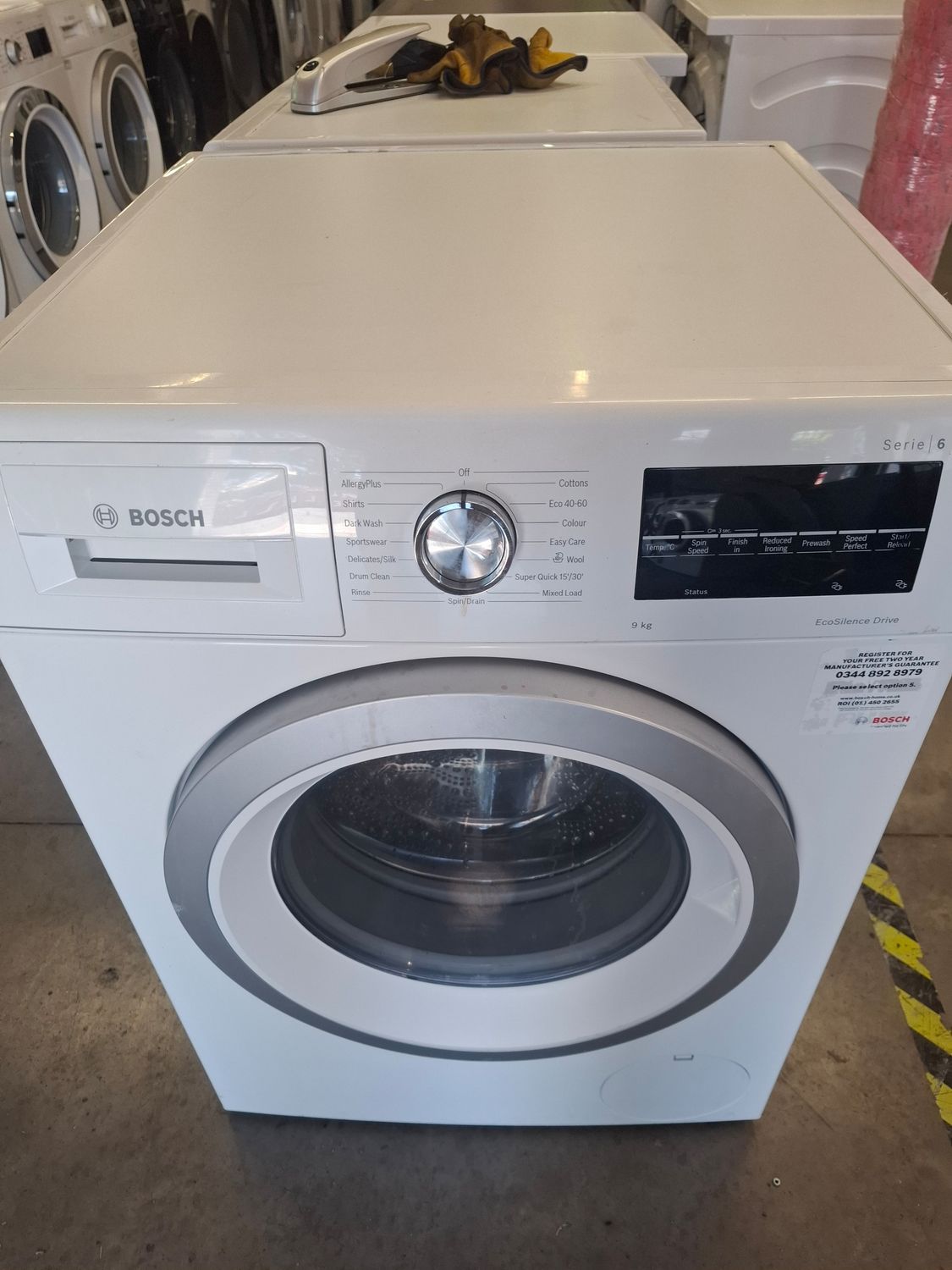 Bosch Series 6 WAU28T64GB/15 9kg 1400rpm Washing Machine White