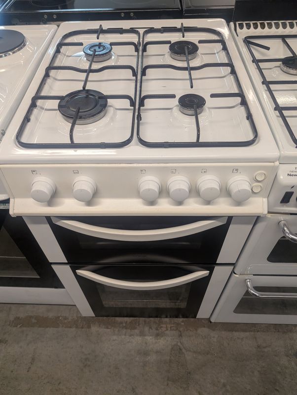 Logik LFSTG50W 50cm Gas Cooker Single Cavity White 