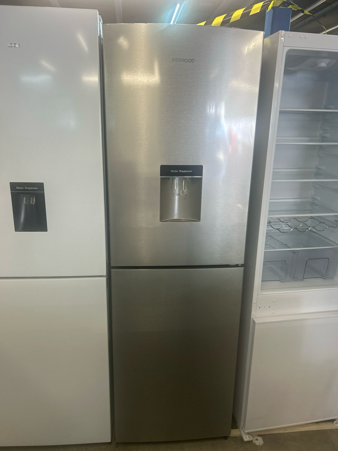 Kenwood KNFD55X17 Fridge Freezer H179cm W55cm Silver