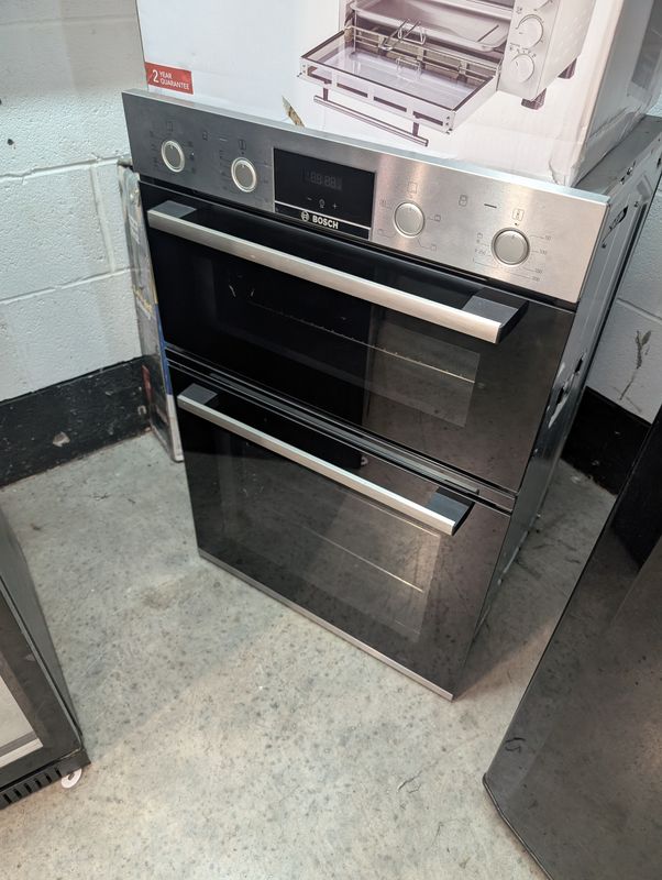 Bosch MBS533BS0B/52 Built In Double Oven Silver 59.5cm