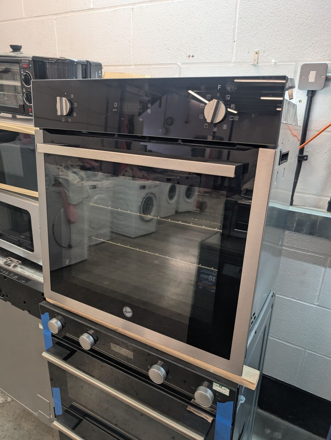 Hoover HOC3UB5858BI Single Built in Oven 59.5cm Black/Stainless Steel