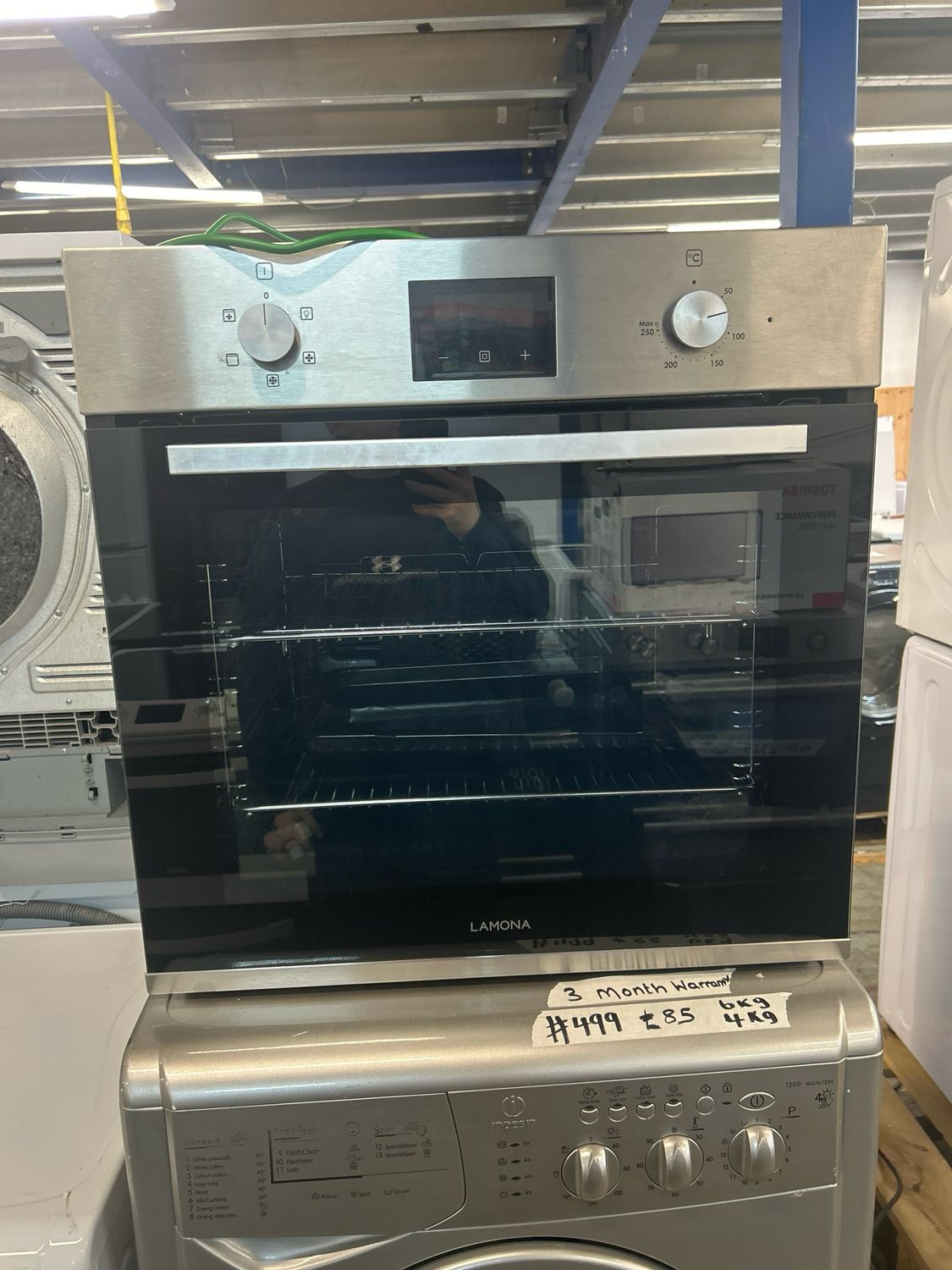 Lamona LAM3405 Built-In Electric Single Oven Stainless Steel