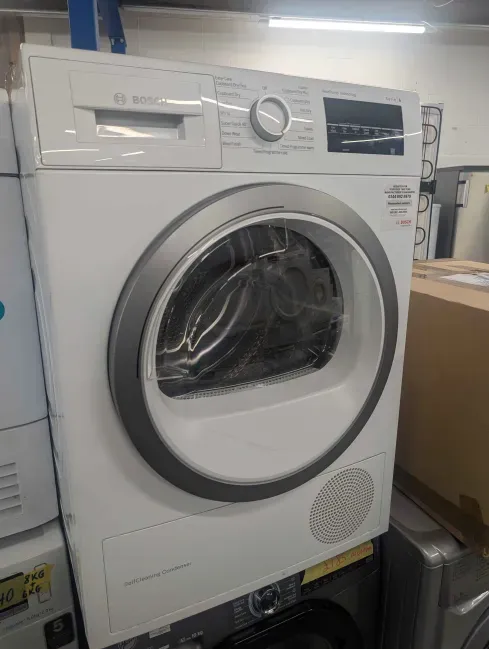 Bosch WTW85450GB/05 9kg Heat pump Dryer White