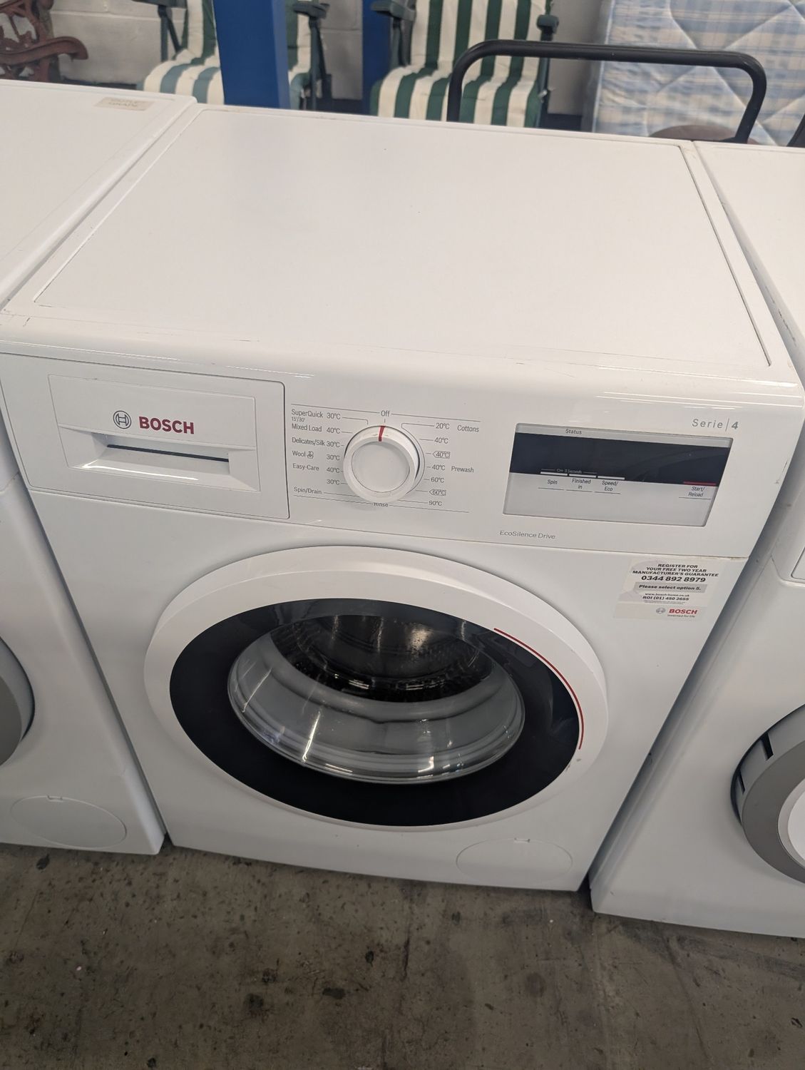 Bosch WAN28001GB/01 7kg 1400rpm Washing Machine White