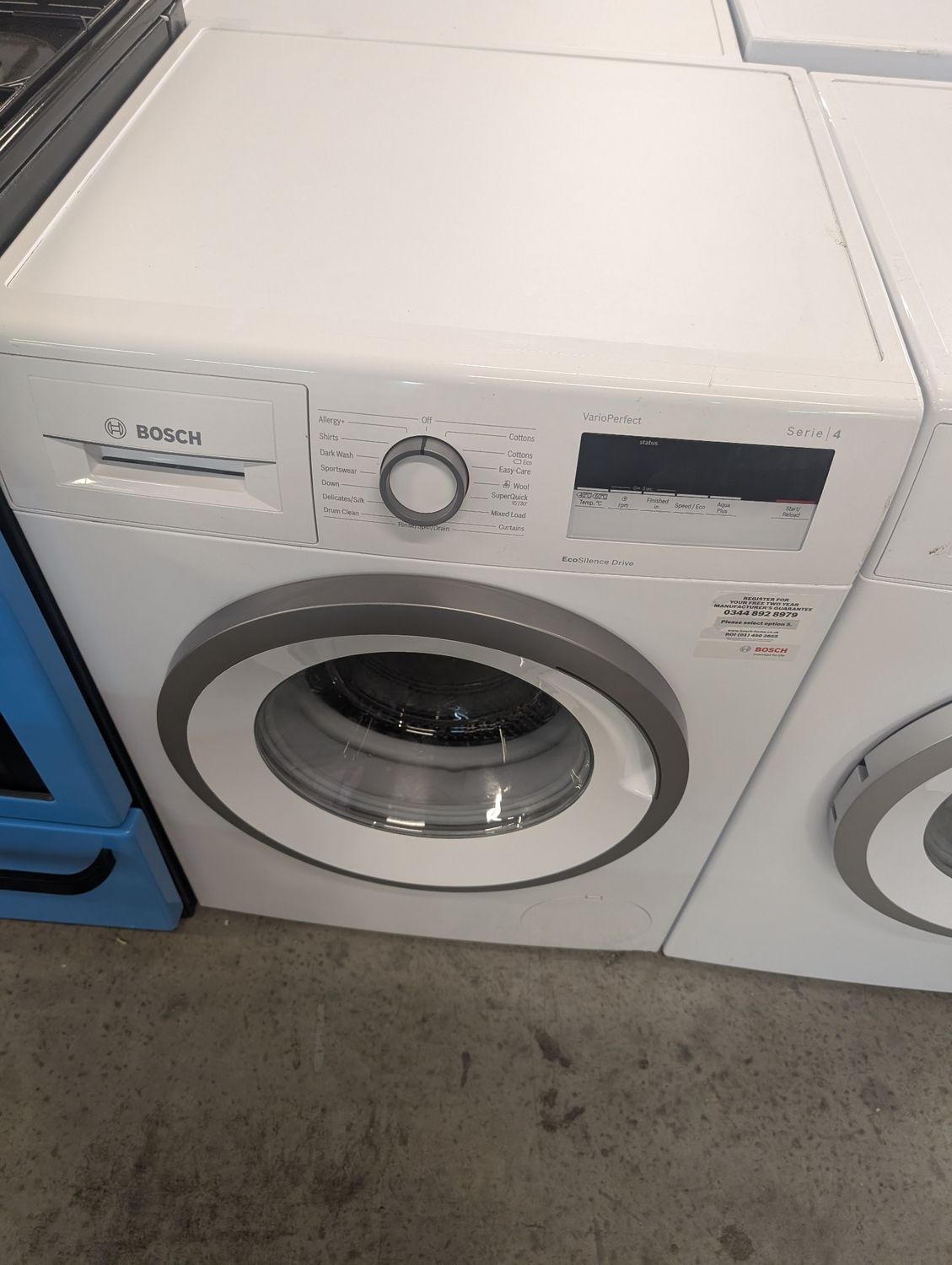 Bosch Serie 4 WAN28150GB/24 8kg 1400 Spin Washing Machine White Refurbished