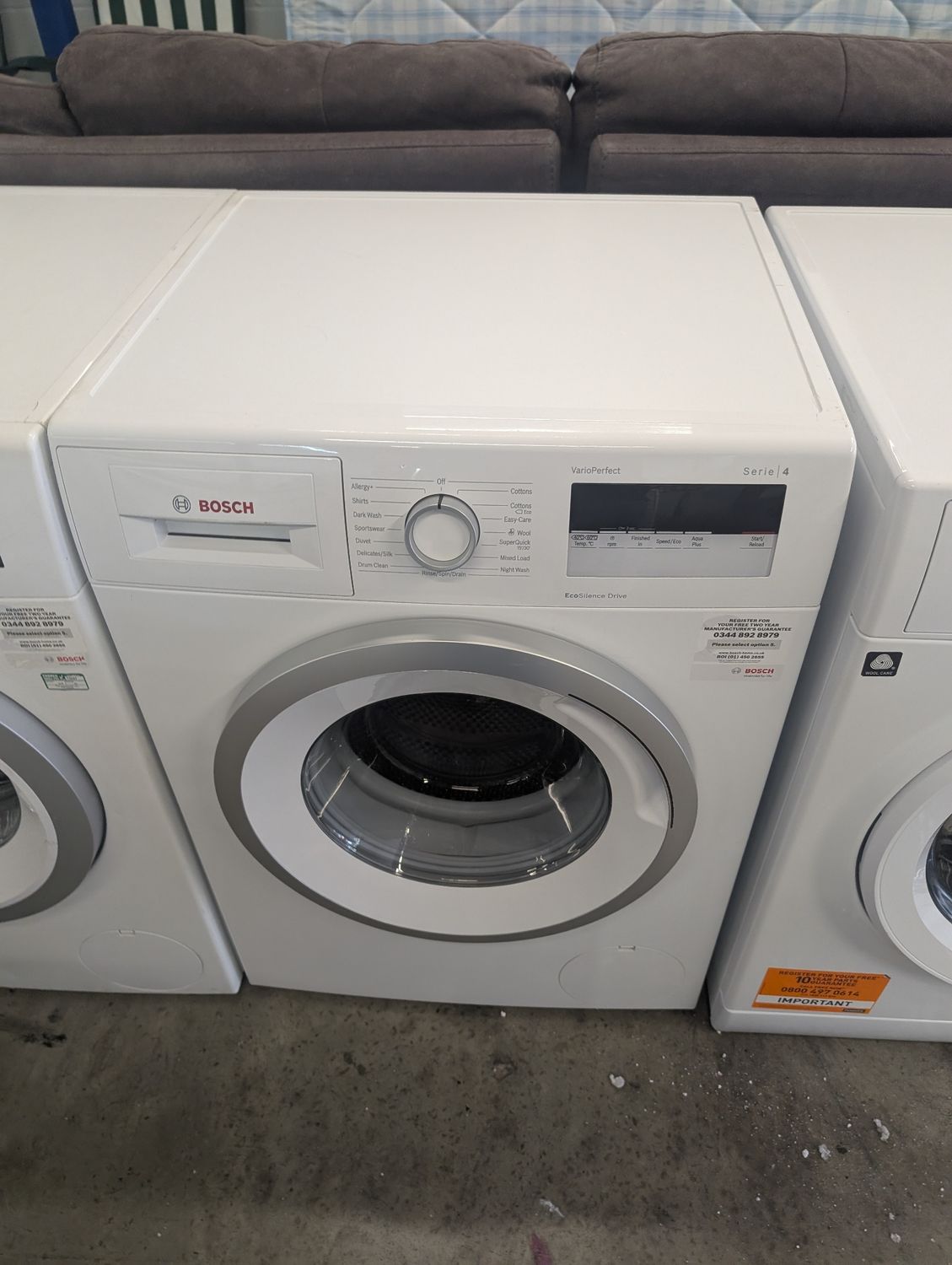 Bosch Serie 4 WAN28108GB/23 8kg 1400rpm Washing Machine White