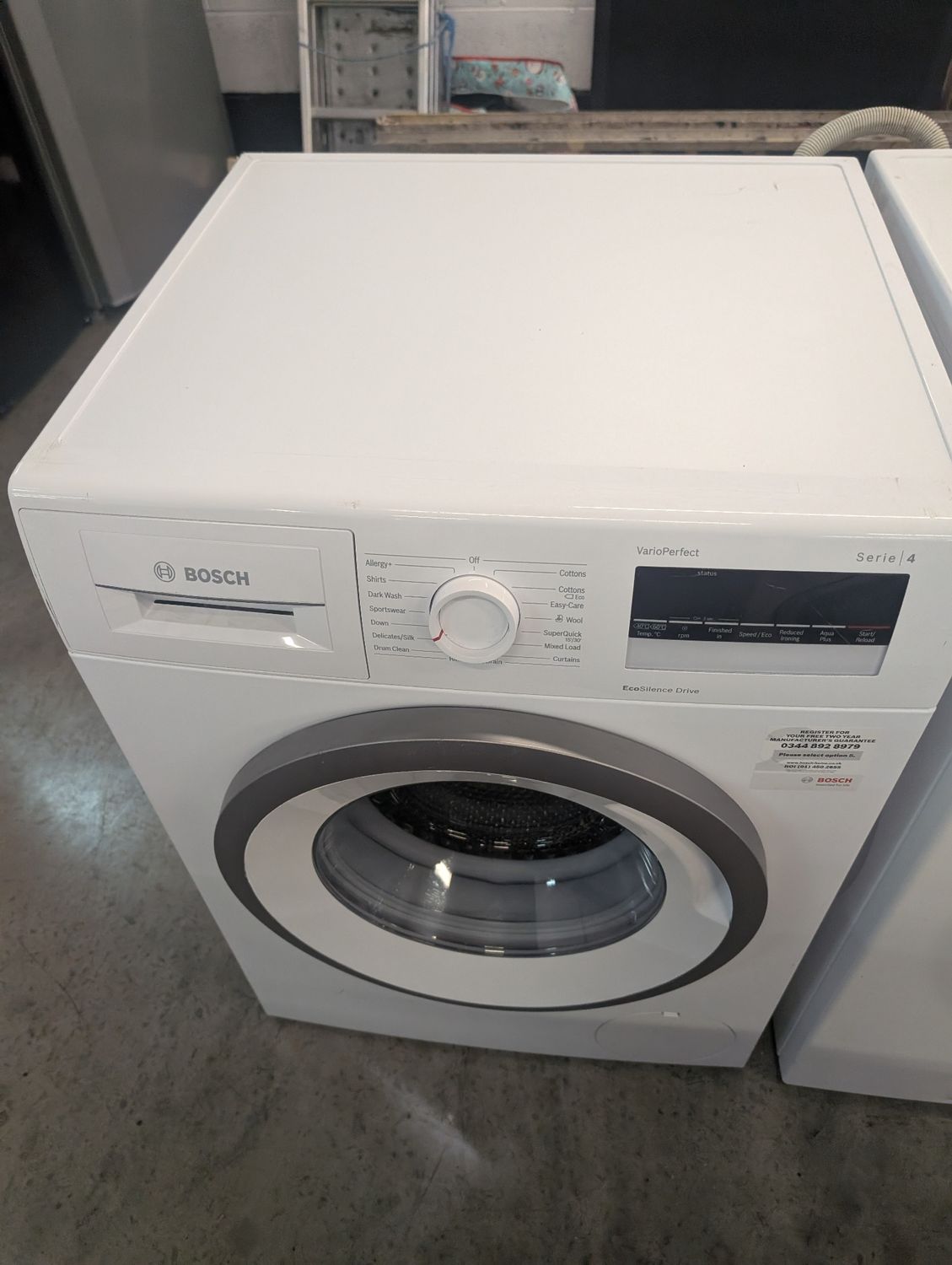 Bosch Serie 4 WAN28150GB/36 8kg 1400 Spin Washing Machine White Refurbished