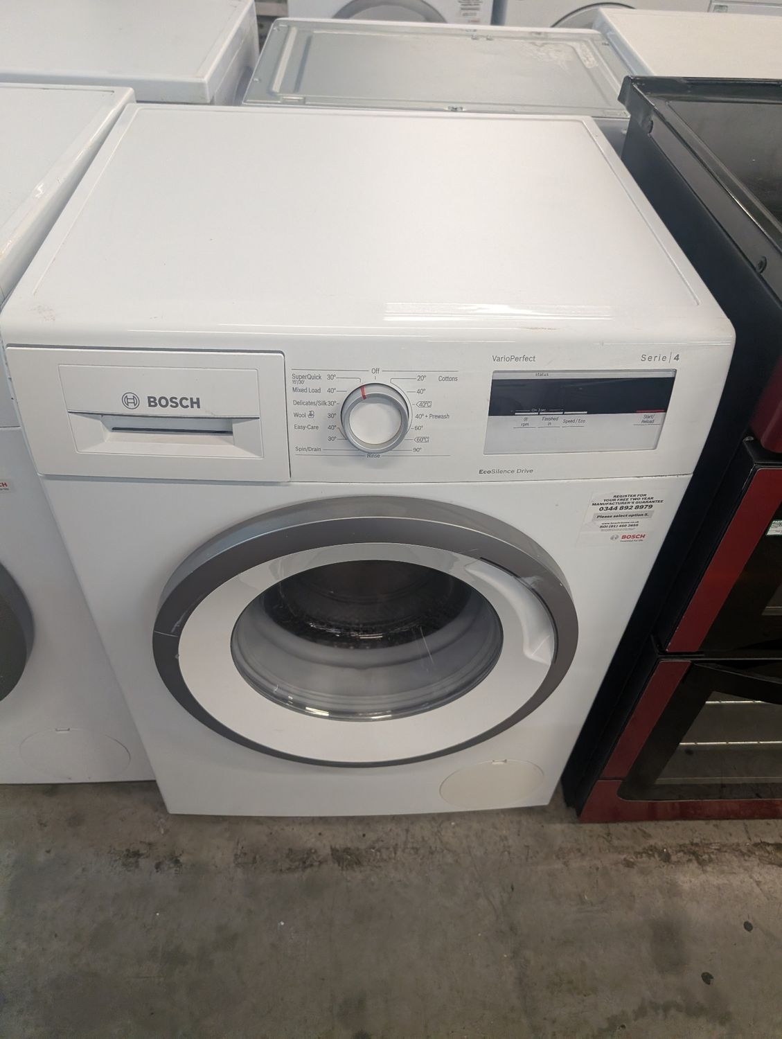 Bosch Serie 4 WAN28050GB/23 8kg 1400 Spin Washing Machine White Refurbished